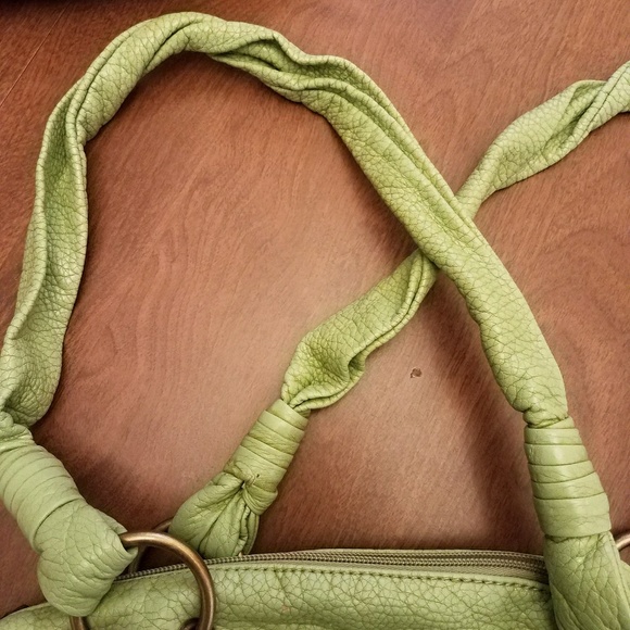 Kathy Van Zeeland green purse - Picture 5 of 8